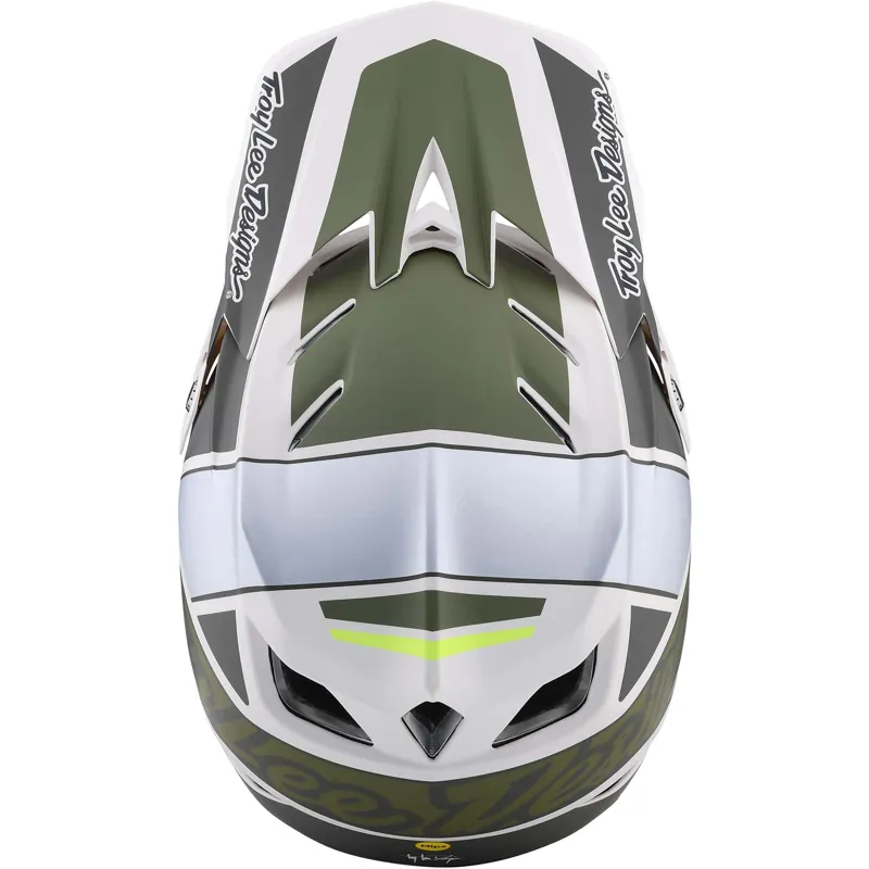 Troy Lee Designs D4 Composite Full Face MIPS MTB Helmet Team Military-4